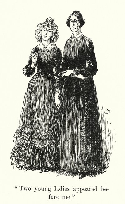 Illusztráció Jane Eyre-hez, Charlotte Bronte (litho) alkotó: Edmund Henry Garrett