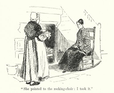 Illusztráció Jane Eyre-hez, Charlotte Bronte (litho) alkotó: Edmund Henry Garrett