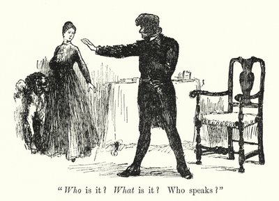Illusztráció Jane Eyre-hez, Charlotte Bronte (litho) alkotó: Edmund Henry Garrett