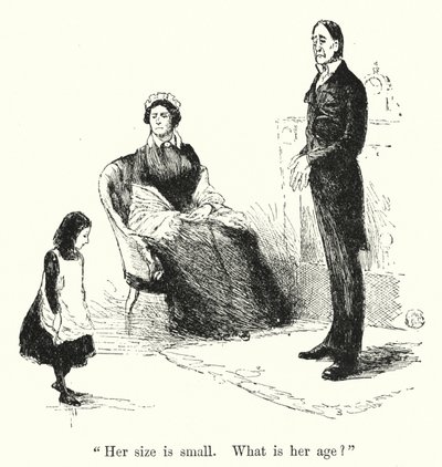 Illusztráció Jane Eyre számára, Charlotte Bronte (litho) alkotó: Edmund Henry Garrett