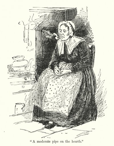Illusztráció Jane Eyre számára, Charlotte Bronte (litho) alkotó: Edmund Henry Garrett