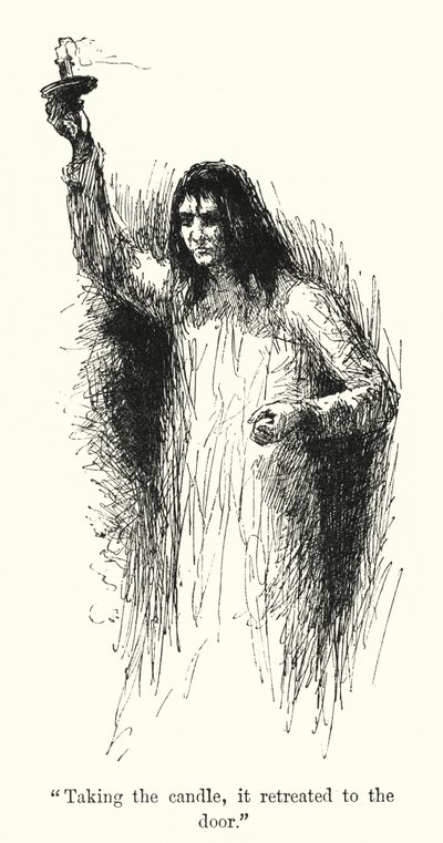 Illusztráció Jane Eyre számára, Charlotte Bronte (litho) alkotó: Edmund Henry Garrett