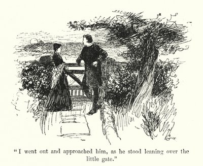 Illusztráció Jane Eyre számára, Charlotte Bronte (litho) alkotó: Edmund Henry Garrett