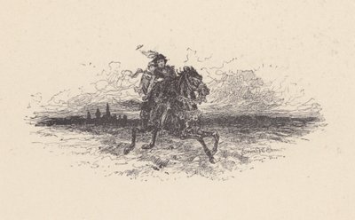 Illusztráció John Keats Szent Ágnes estéjéhez (litográfia) alkotó: Edmund Henry Garrett