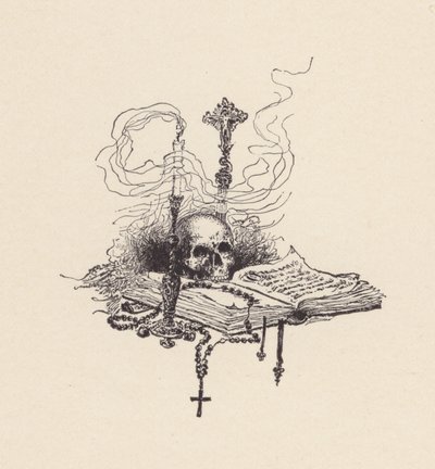 Illusztráció John Keats Szent Ágnes estéjéhez (litográfia) alkotó: Edmund Henry Garrett