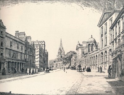 High Street, Oxford, 1905 alkotó: Edmund Hort New