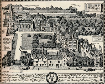 Trinity College, Oxford, 1905 alkotó: Edmund Hort New