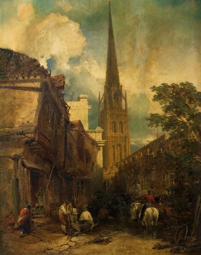 Bayley Lane, Drapers Hall és St. Michael
