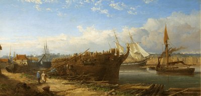Bristol úszó kikötője alkotó: Edmund John Niemann