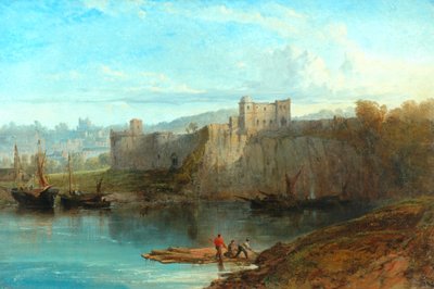 Chepstow Castle On The Wye, 1872 alkotó: Edmund John Niemann