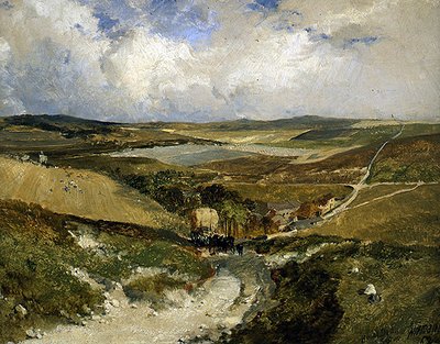 Hoving Dean, Sussex Downs alkotó: Edmund John Niemann