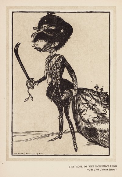 A császár füzére: A Hohenzollern reménye (litográfia) alkotó: Edmund Joseph (after) Sullivan
