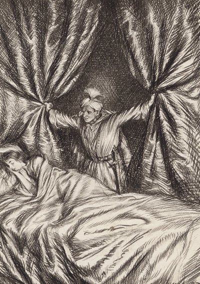 William Shakespeare: V. felvonás, 2. jelenet (litho) alkotó: Edmund Joseph (after) Sullivan