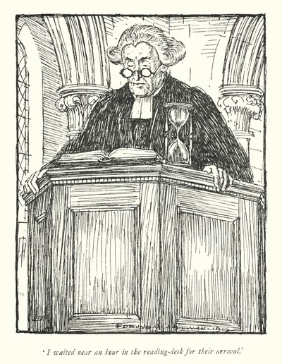 Illusztráció: Oliver Goldsmith, The Vicar of Wakefield (lithó) alkotó: Edmund Joseph Sullivan
