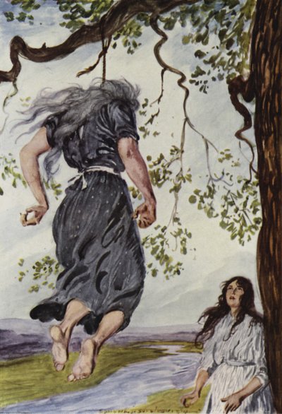 Herne asszony alkotó: Edmund Joseph Sullivan
