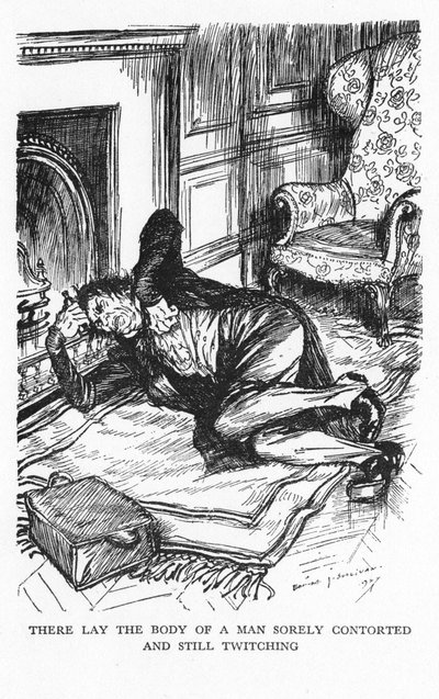 Jelenet Dr. Jekyll és Mr. Hyde furcsa esetéből, Robert Louis Stevenson, 1927 alkotó: Edmund Joseph Sullivan