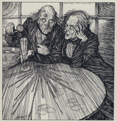 Tennyson, Illusztráció a szép nők álmához és más versekhez alkotó: Edmund Joseph after Sullivan