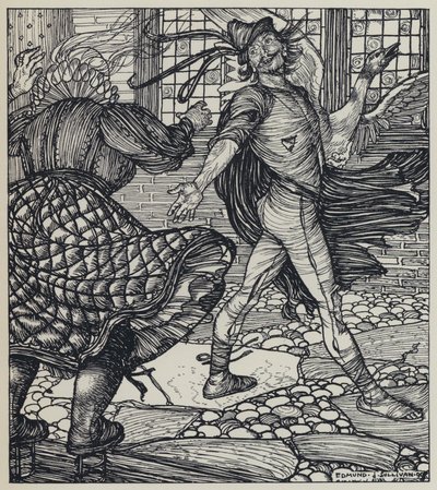 Tennyson, Illusztráció a szép nők álmához és más versekhez alkotó: Edmund Joseph after Sullivan
