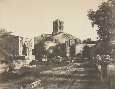 Saint-Honorat, Arles közelében alkotó: Edouard Denis Baldus