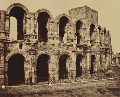 Arles. Amfiteátrum alkotó: Édouard Baldus