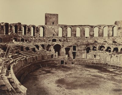 Arles. Amfiteátrum alkotó: Édouard Baldus