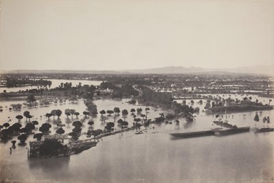 Az 1856-os avignoni árvíz Avignoni, 1856. alkotó: Édouard Baldus