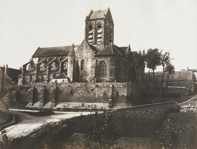 Templom Auvers-ben alkotó: Édouard Baldus