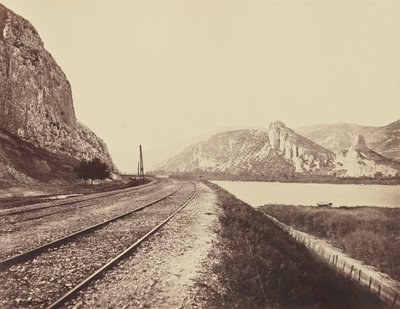 A Donzère-hágó bejárata alkotó: Édouard Baldus