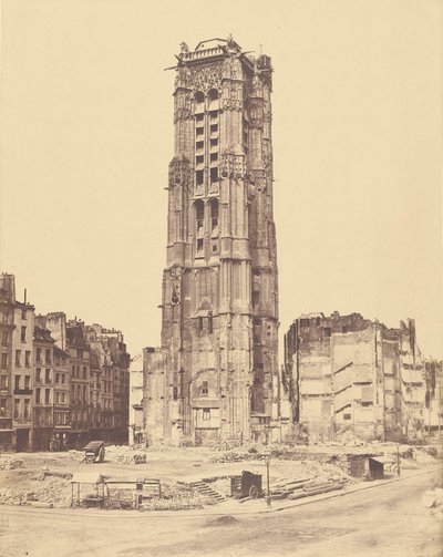 Saint-Jacques-torony alkotó: Édouard Baldus