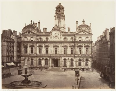 Lyon, városháza alkotó: Édouard Baldus