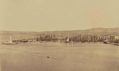 Marseille. alkotó: Édouard Baldus