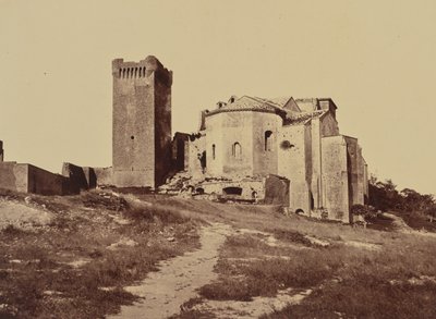 Montmajour. alkotó: Édouard Baldus