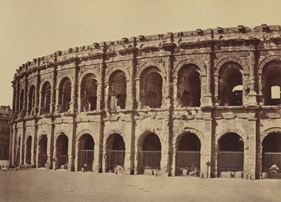 Nîmes. Amfiteátrum alkotó: Édouard Baldus