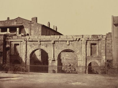 Nîmes. Augustus kapuja alkotó: Édouard Baldus