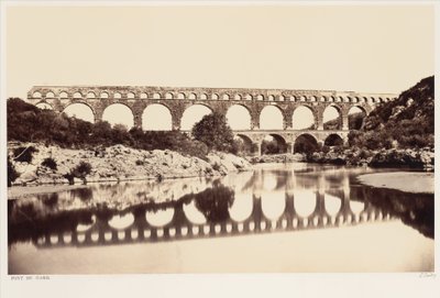 Pont du Gard alkotó: Édouard Baldus