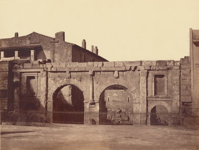 [Augustus kapuja, Nîmes] alkotó: Édouard Baldus