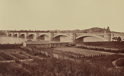 Tarascon. Viadukt alkotó: Édouard Baldus