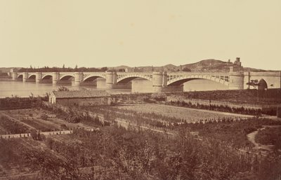 Tarascon. Viadukt alkotó: Édouard Baldus