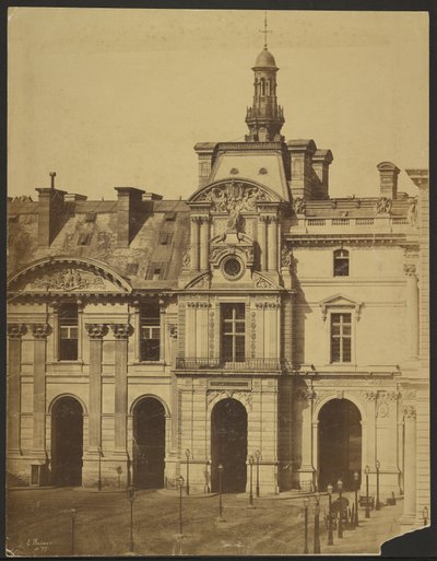 [A Louvre, Rohan pavilonja] alkotó: Édouard Baldus