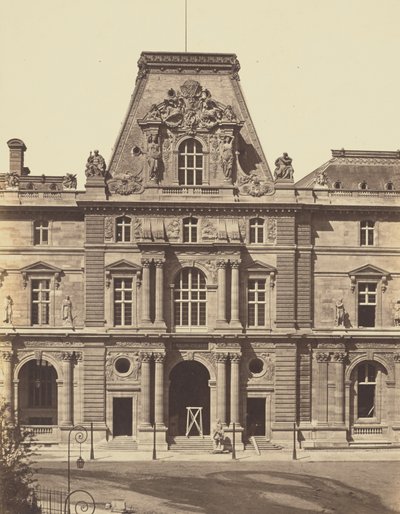 Colbert-pavilon, Louvre, Párizs alkotó: Édouard Baldus