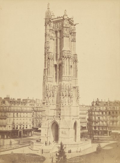 [Saint-Jacques-torony] alkotó: Édouard Baldus