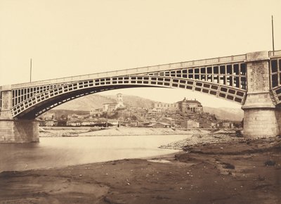 Viadukt La Voulte-nál alkotó: Édouard Baldus