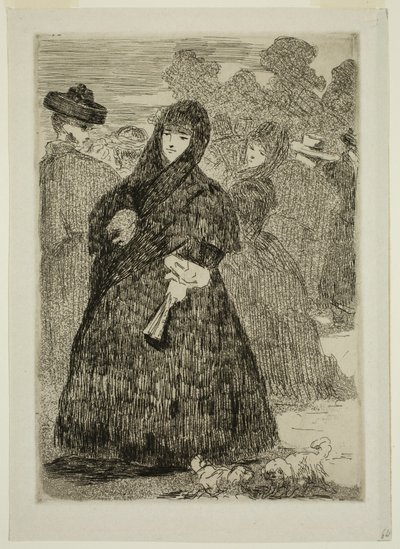 A Pradóban alkotó: Edouard and Bracquemond Felix Joseph Auguste Manet