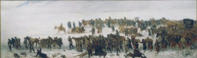 A sebesültek vonata alkotó: Edouard Castres
