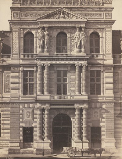Louvre császári könyvtár alkotó: Edouard Denis Baldus
