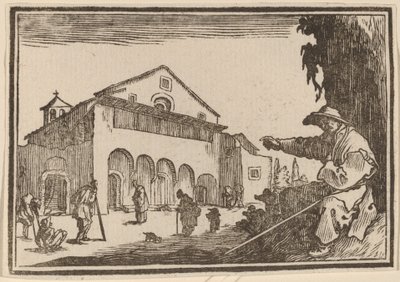 Almshouse alkotó: Edouard Eckman after Jacques Callot