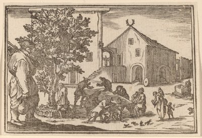 Kocsma alkotó: Edouard Eckman after Jacques Callot