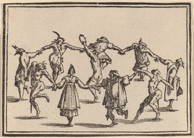 A tánc alkotó: Edouard Eckman after Jacques Callot