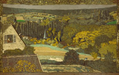 Tájkép: Az erdőre néző ablak alkotó: Édouard Jean Vuillard
