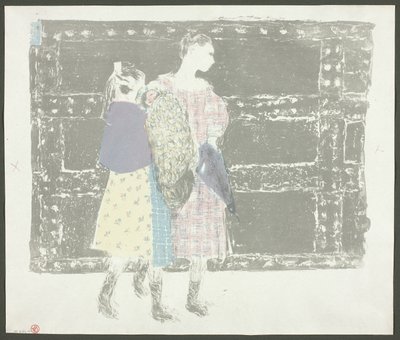 Az európai hídon, kilencedik lemez a Landscapes and Interiors (Tájképek és enteriőrök) sorozatból alkotó: Édouard Jean Vuillard